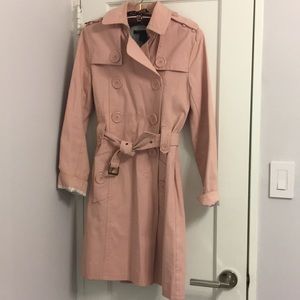 Marc Jacobs Light Pink Trench Coat size Small